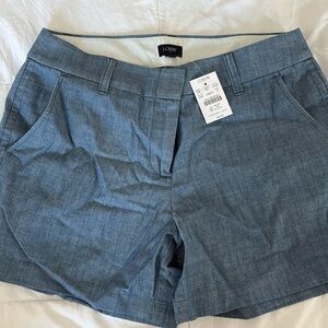 JCREW 5” Short Size 6 Blue